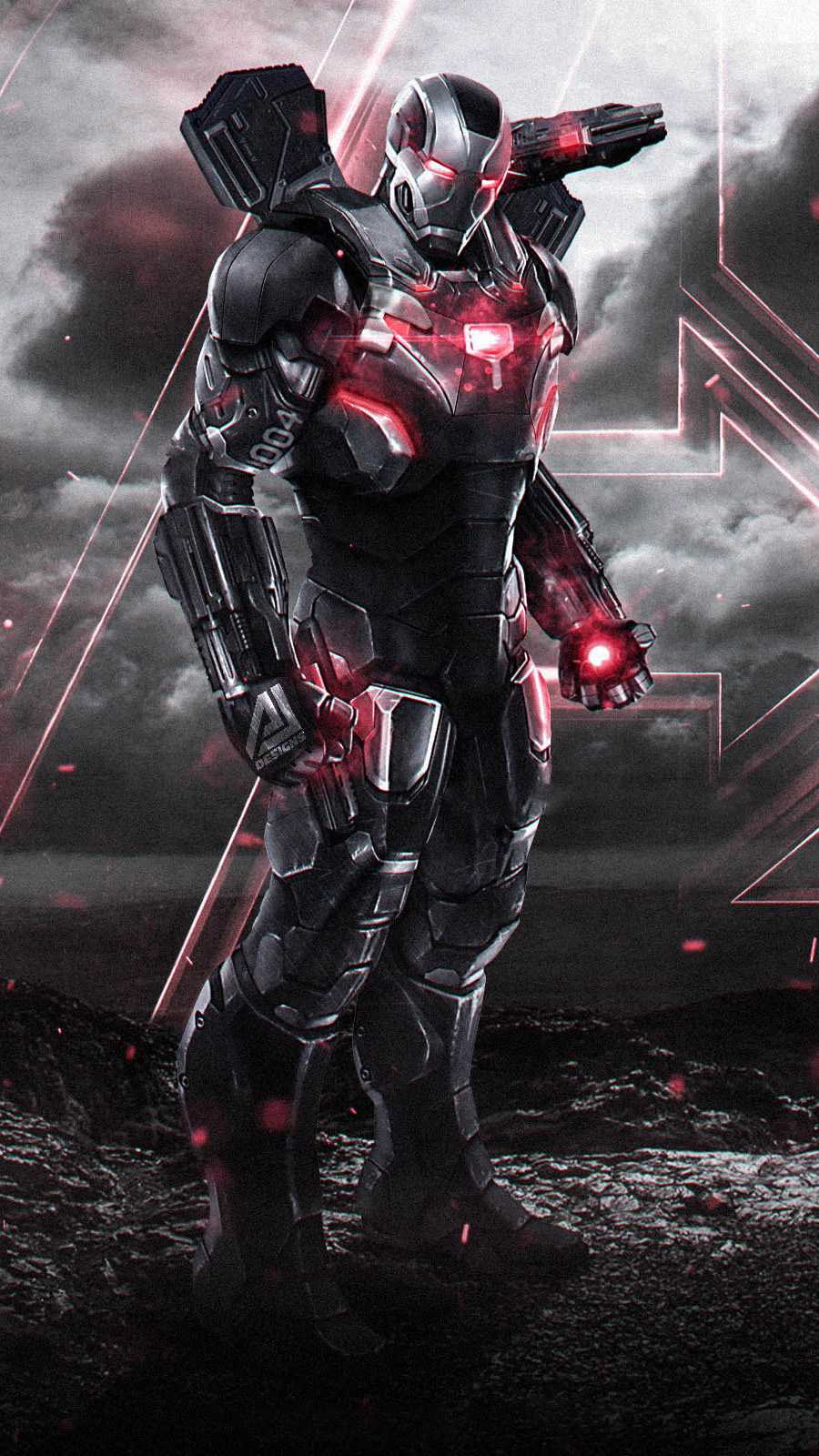 Download This Wallpaper Preview - War Machine Infinity War Concept , HD Wallpaper & Backgrounds