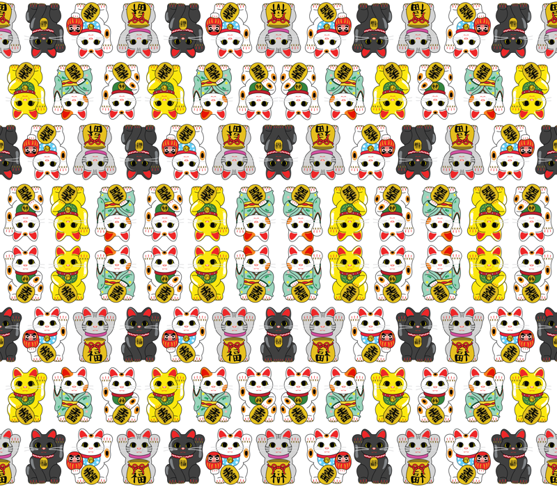 Lucky Cat , HD Wallpaper & Backgrounds