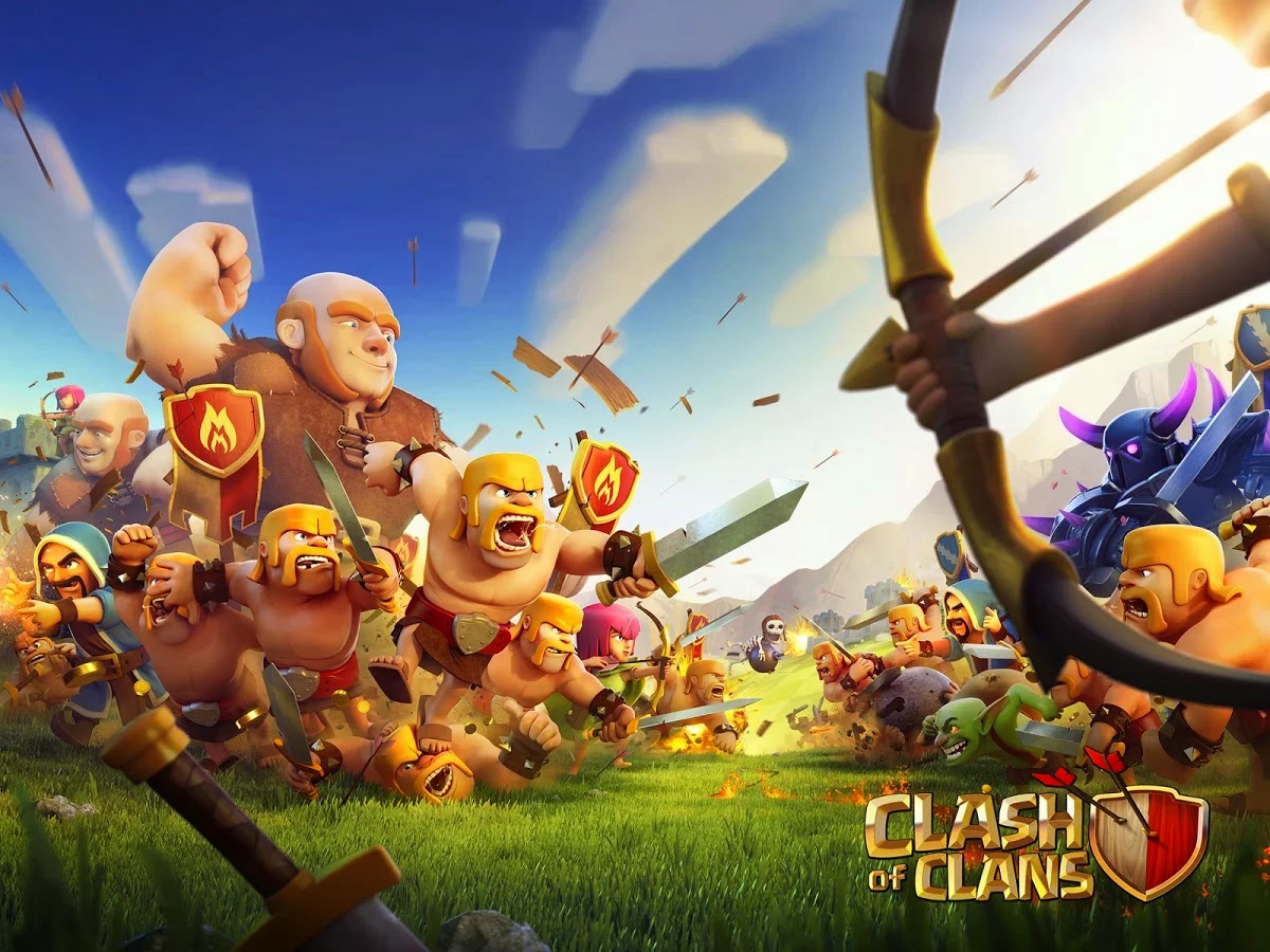House Of Wallpapers - Clash Of Clans , HD Wallpaper & Backgrounds