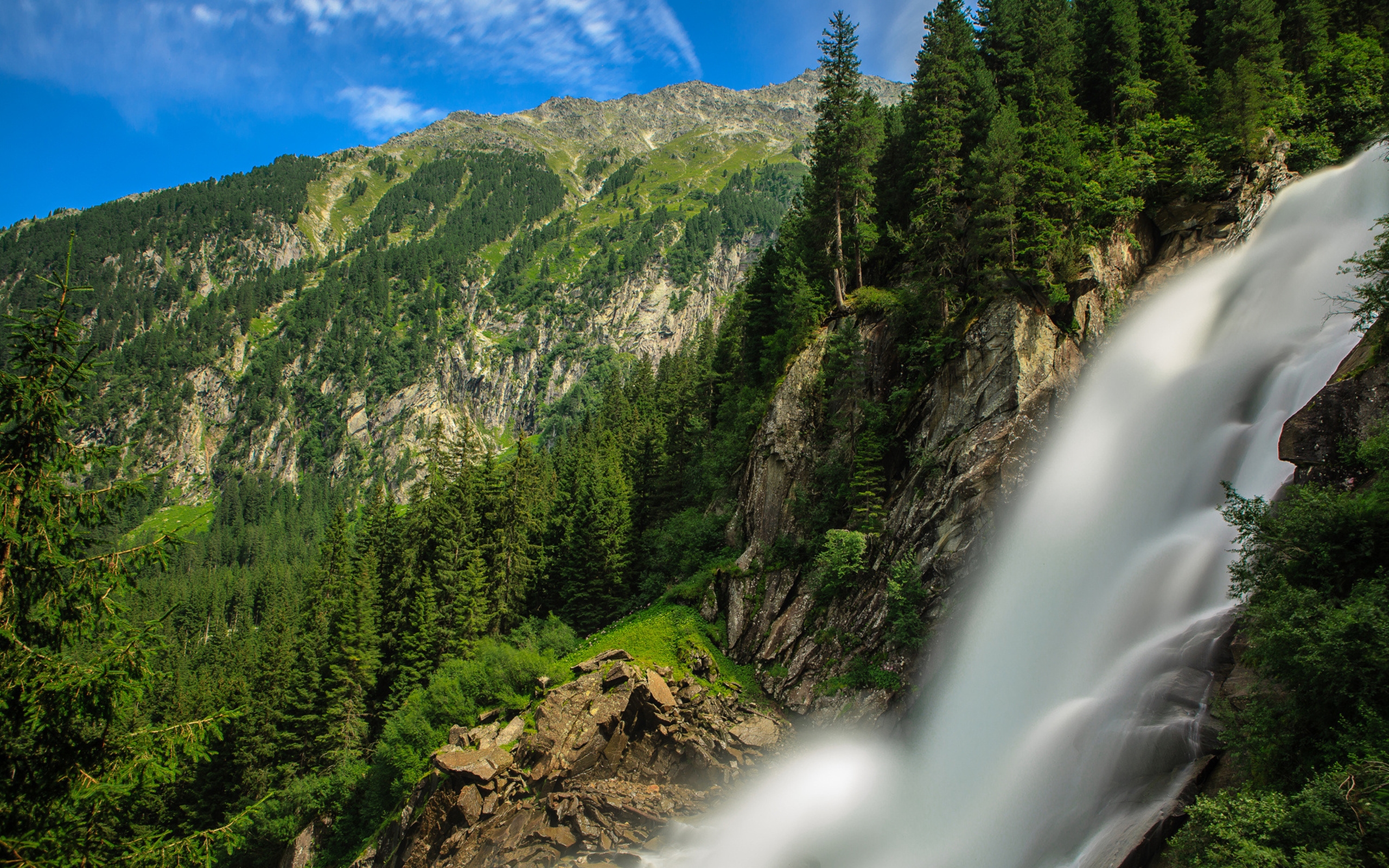 Krimml Waterfalls , HD Wallpaper & Backgrounds