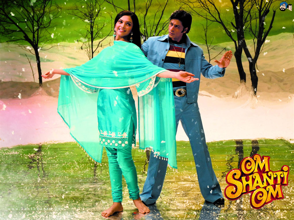Om Shanti Om - Srk And Deepika In Om Shanti Om , HD Wallpaper & Backgrounds