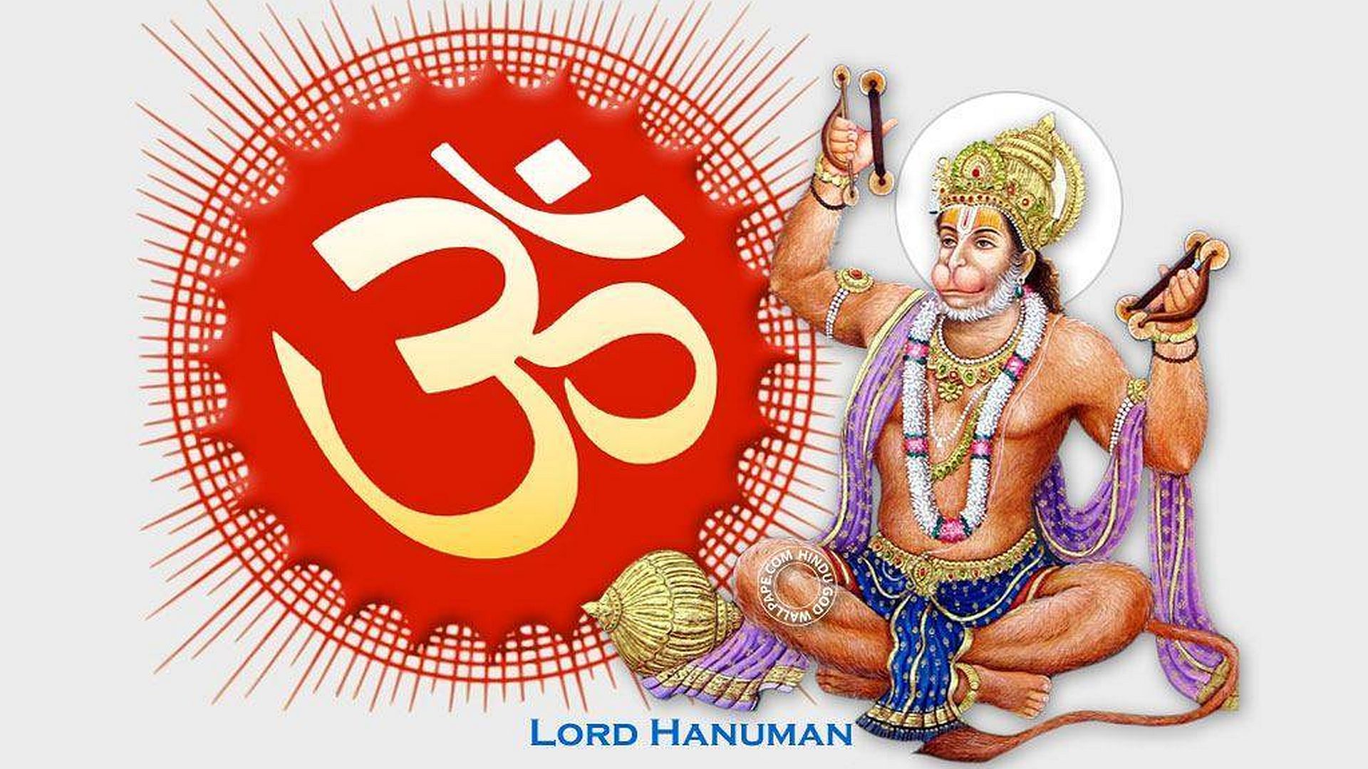 Lord Hanuman Om Hd Wallpaper - Om Hd , HD Wallpaper & Backgrounds