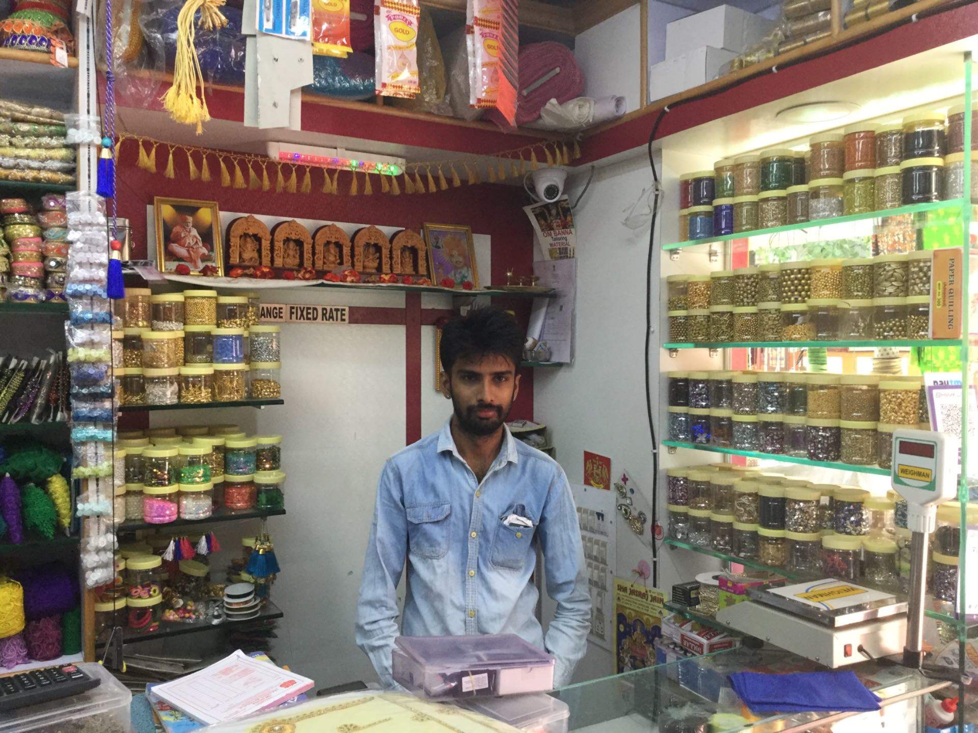 Om Banna Tailoring Material Photos, Ashwath Nagar, - Outlet Store , HD Wallpaper & Backgrounds