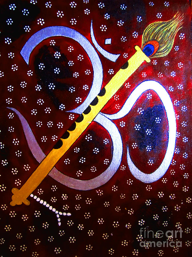 Hari Om- Whimsical Painting Painting - Jai Maiya Bhagwan Ji Phillaur , HD Wallpaper & Backgrounds