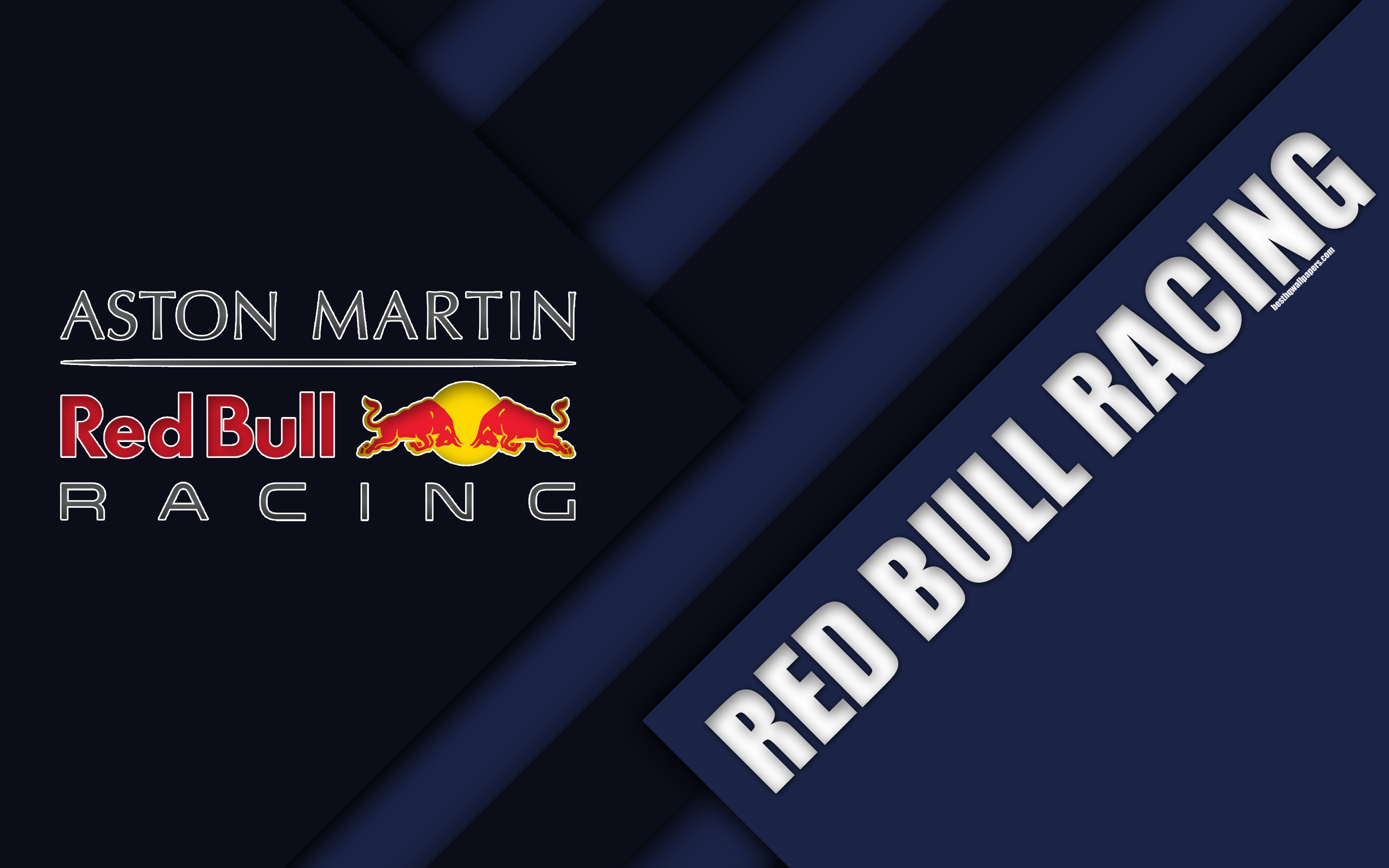 Download Wallpapers Aston Martin Red Bull Racing Logo - Aston Martin Red Bull Racing , HD Wallpaper & Backgrounds