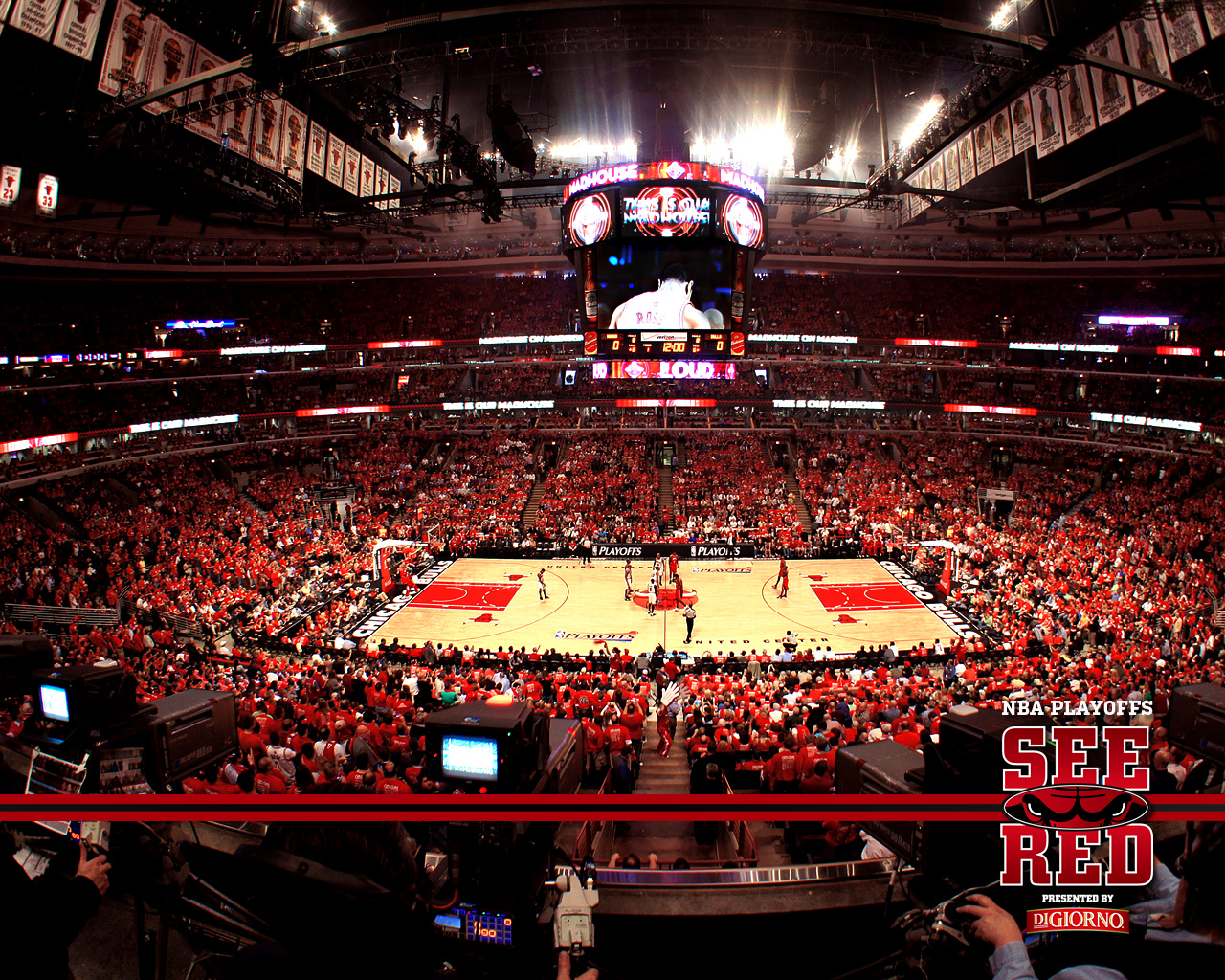 Iphone - Chicago Bulls Stadium , HD Wallpaper & Backgrounds