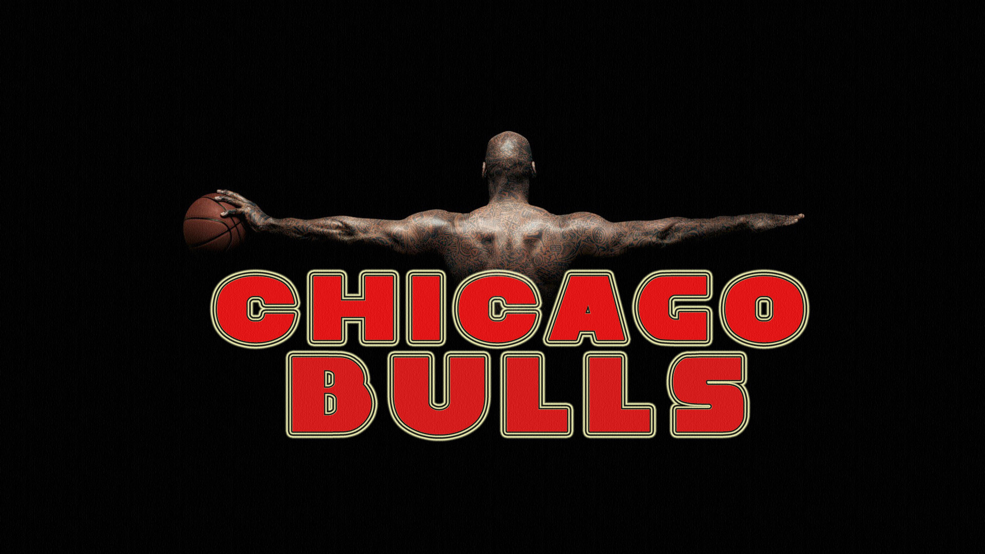 Chicago Bulls Wallpaper Hd For Desktop Wallpaper - Michael Jordan Arms Spread , HD Wallpaper & Backgrounds