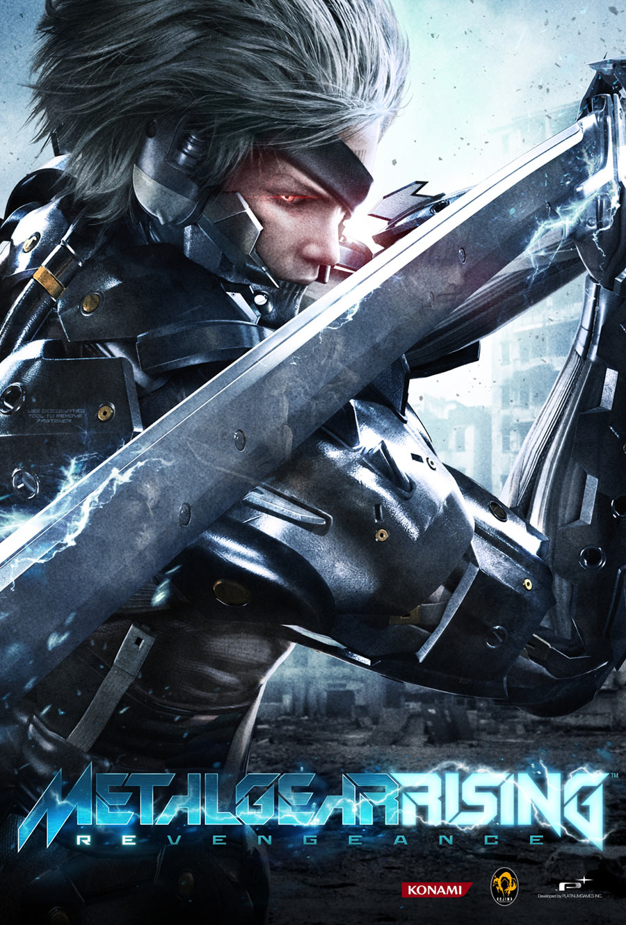 Metal Gear Rising Raiden Poster , HD Wallpaper & Backgrounds