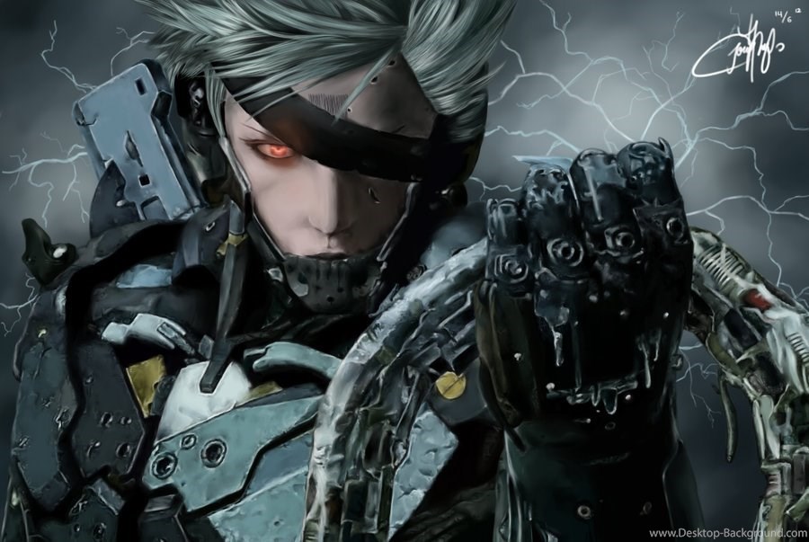 Cyborg Raiden Metal Gear , HD Wallpaper & Backgrounds