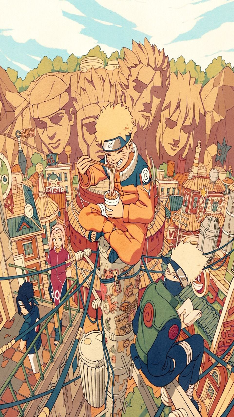 Naruto Sasuke Itachi Wallpaper Hd Movil - Konoha Village , HD Wallpaper & Backgrounds