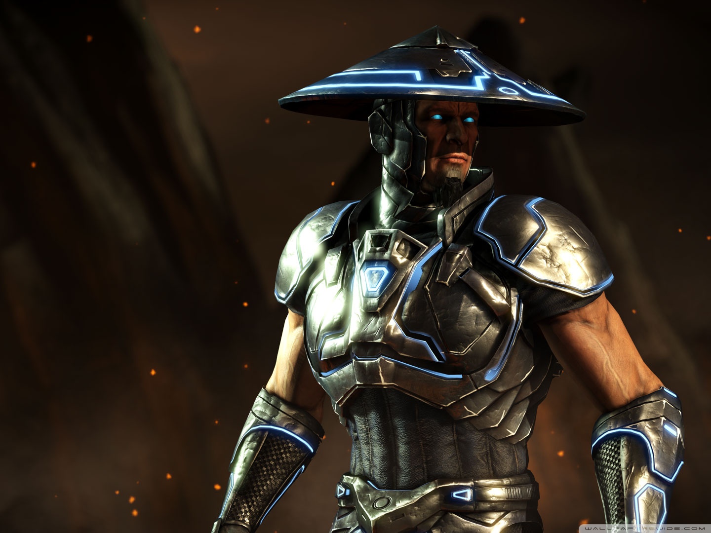 Standard - Mortal Kombat X Raiden , HD Wallpaper & Backgrounds