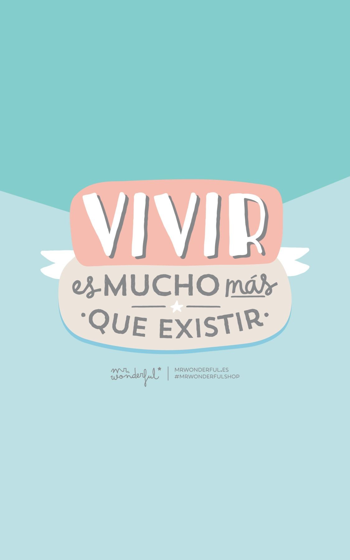 Wallpapers Hd Frases De Amor Para El Movil Awesome - Frases De La Vida Mr Wonderful , HD Wallpaper & Backgrounds