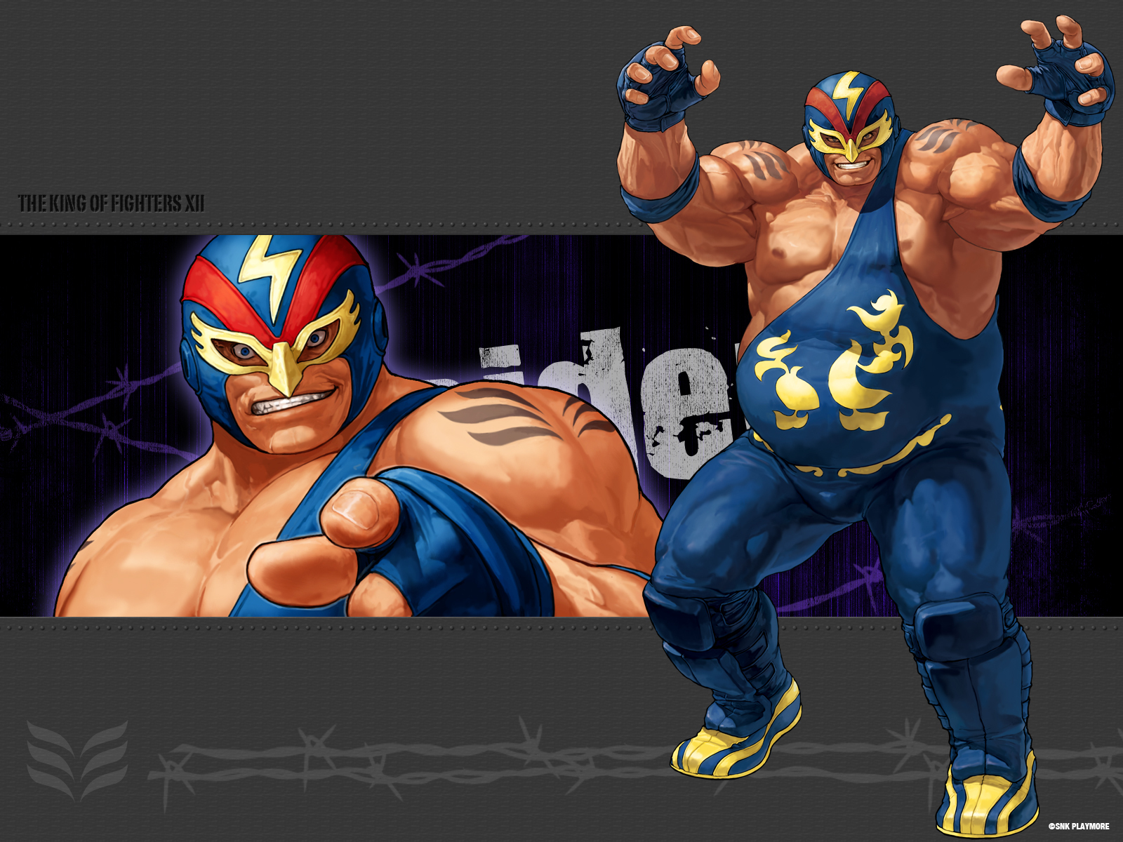 Kof Xii- Raiden - King Of Fighters Xii , HD Wallpaper & Backgrounds