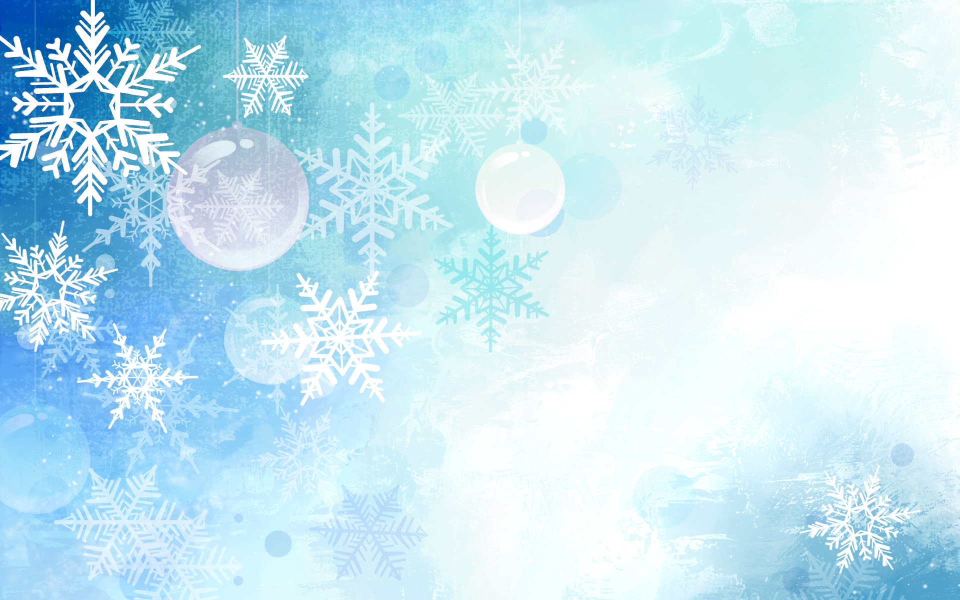 Christmas Snow Wallpapers Wide For Desktop Wallpaper - Snow Hd Christmas Background , HD Wallpaper & Backgrounds