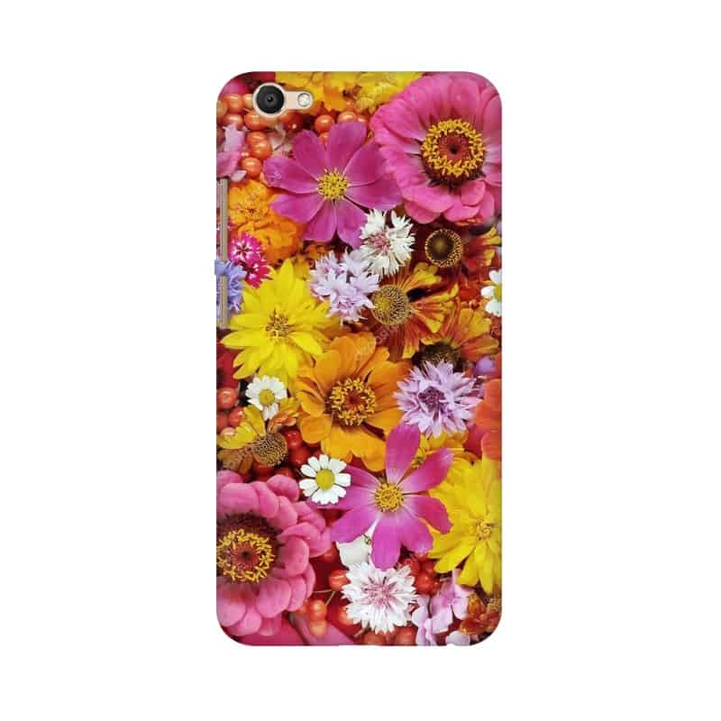 Colorful Flowers Background Mobile Cover For Vivo V5 - Esencias Florales Equisalud , HD Wallpaper & Backgrounds
