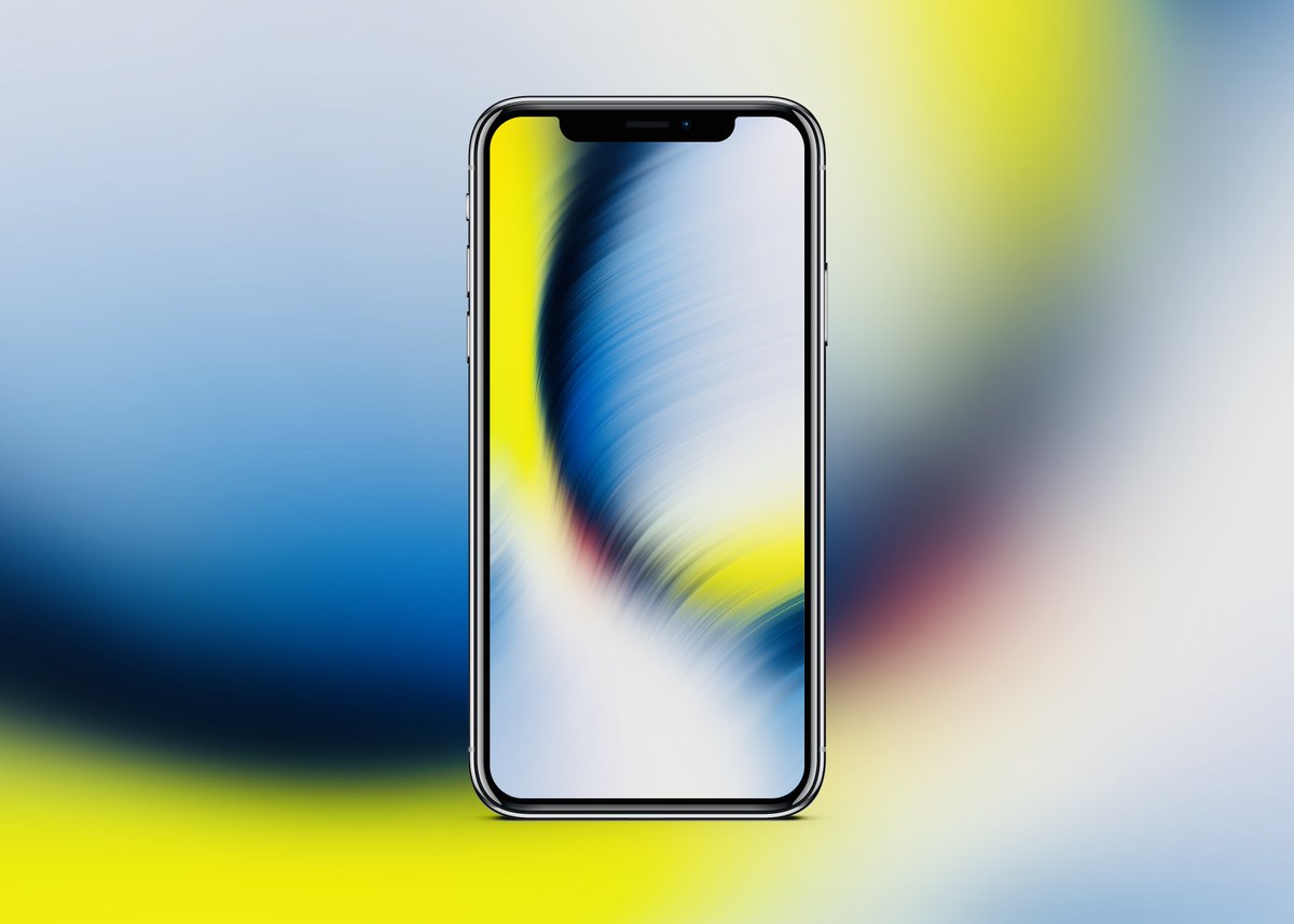 Curve Wallpaper - Bright Wallpapers Iphone X , HD Wallpaper & Backgrounds