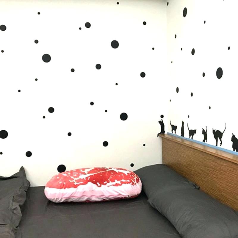 Wallpaper For Room Wall So Young Wall Sticker Dot Triangle - Motif Cat Dinding Polkadot , HD Wallpaper & Backgrounds
