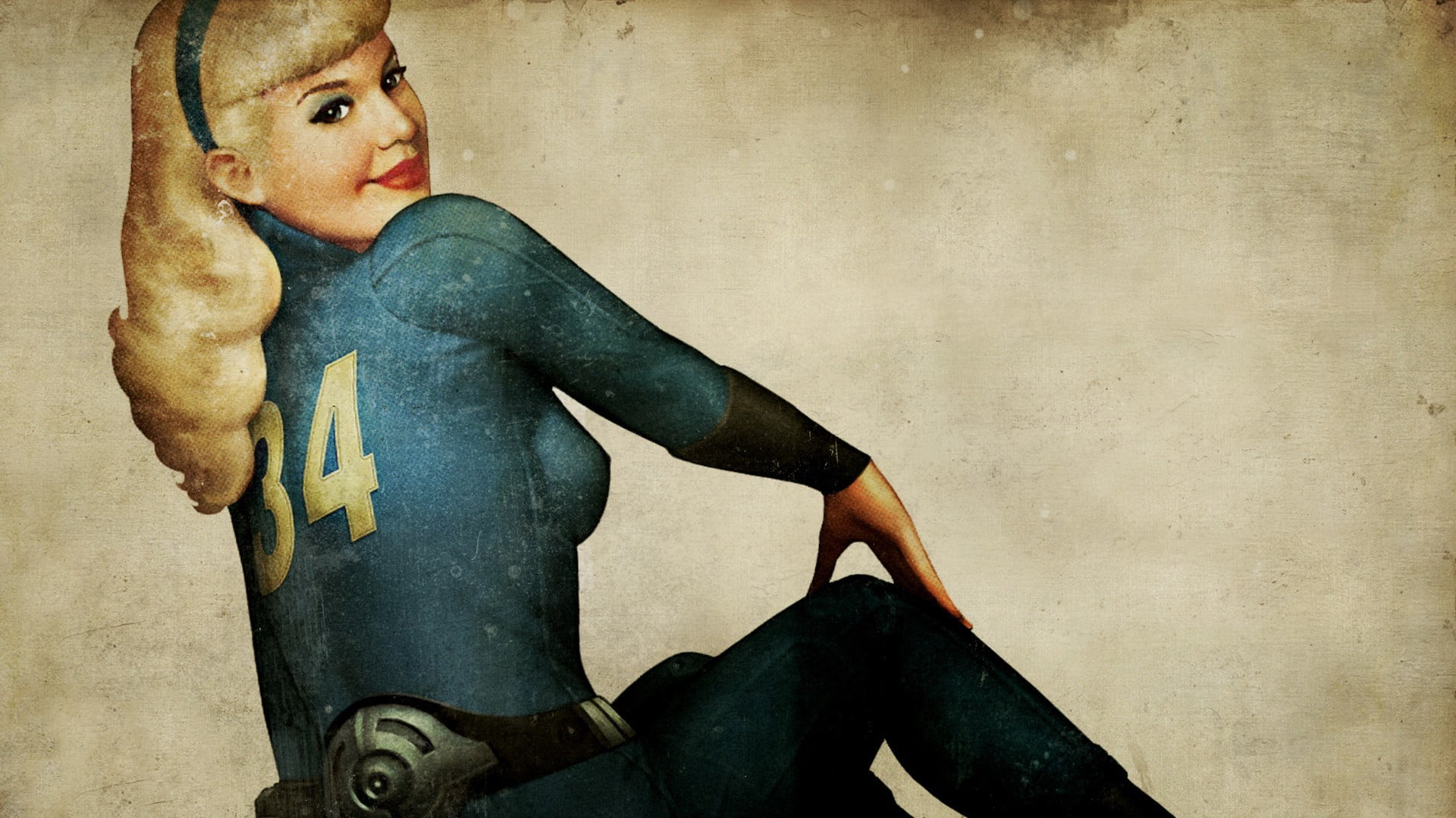 Fallout, Pinup Models, Video Games Hd Wallpaper - Fallout 4 Wallpaper Sexy , HD Wallpaper & Backgrounds