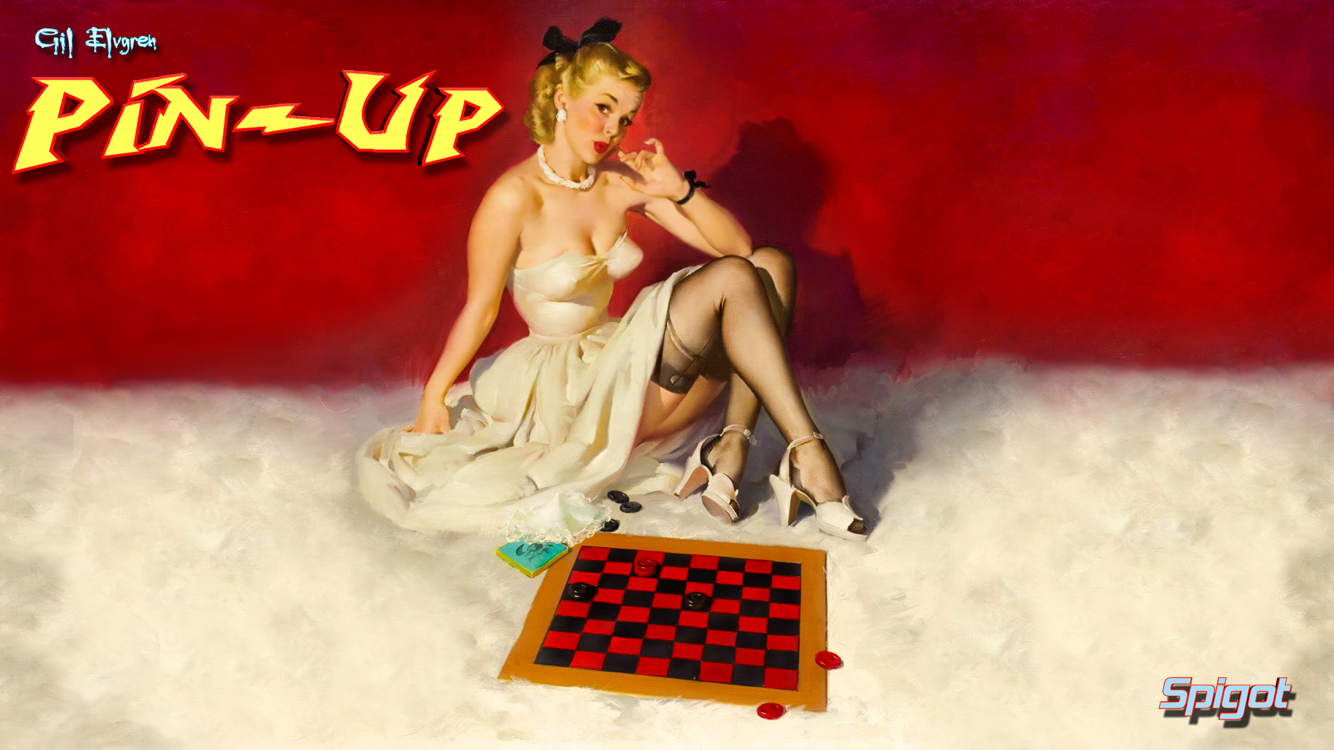 Gil Elvgren Pinup Wallpaper - Elvgren Pin Up , HD Wallpaper & Backgrounds