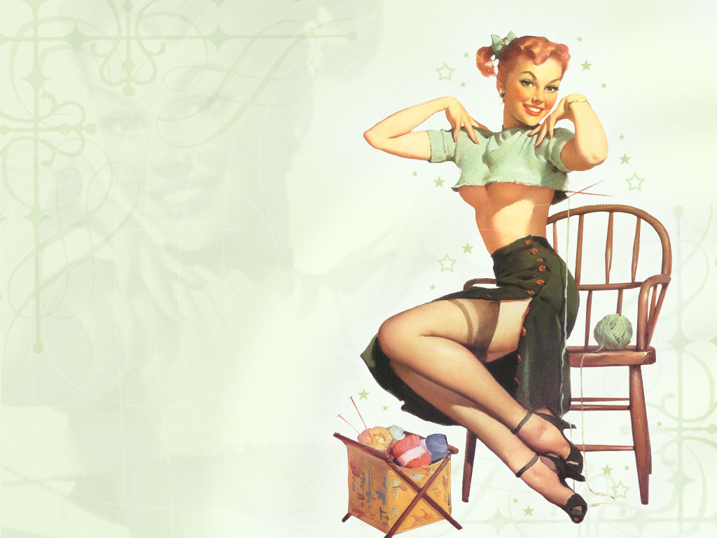 Free Pin Up Wallpaper - Sexy 1950s Pin Up Girls , HD Wallpaper & Backgrounds