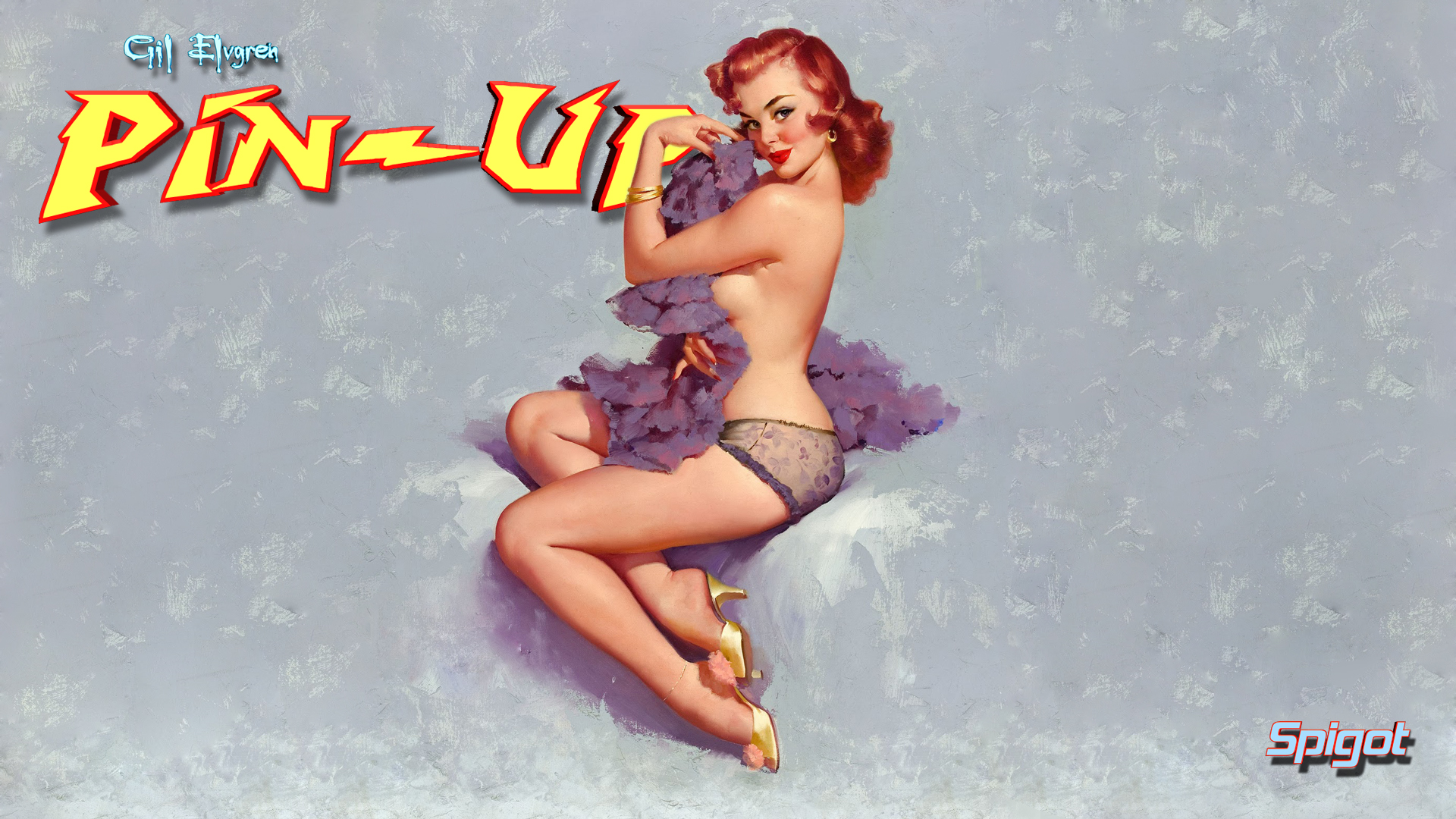 Yep Another Incredible Pin-up - Elvgren Pin Up , HD Wallpaper & Backgrounds