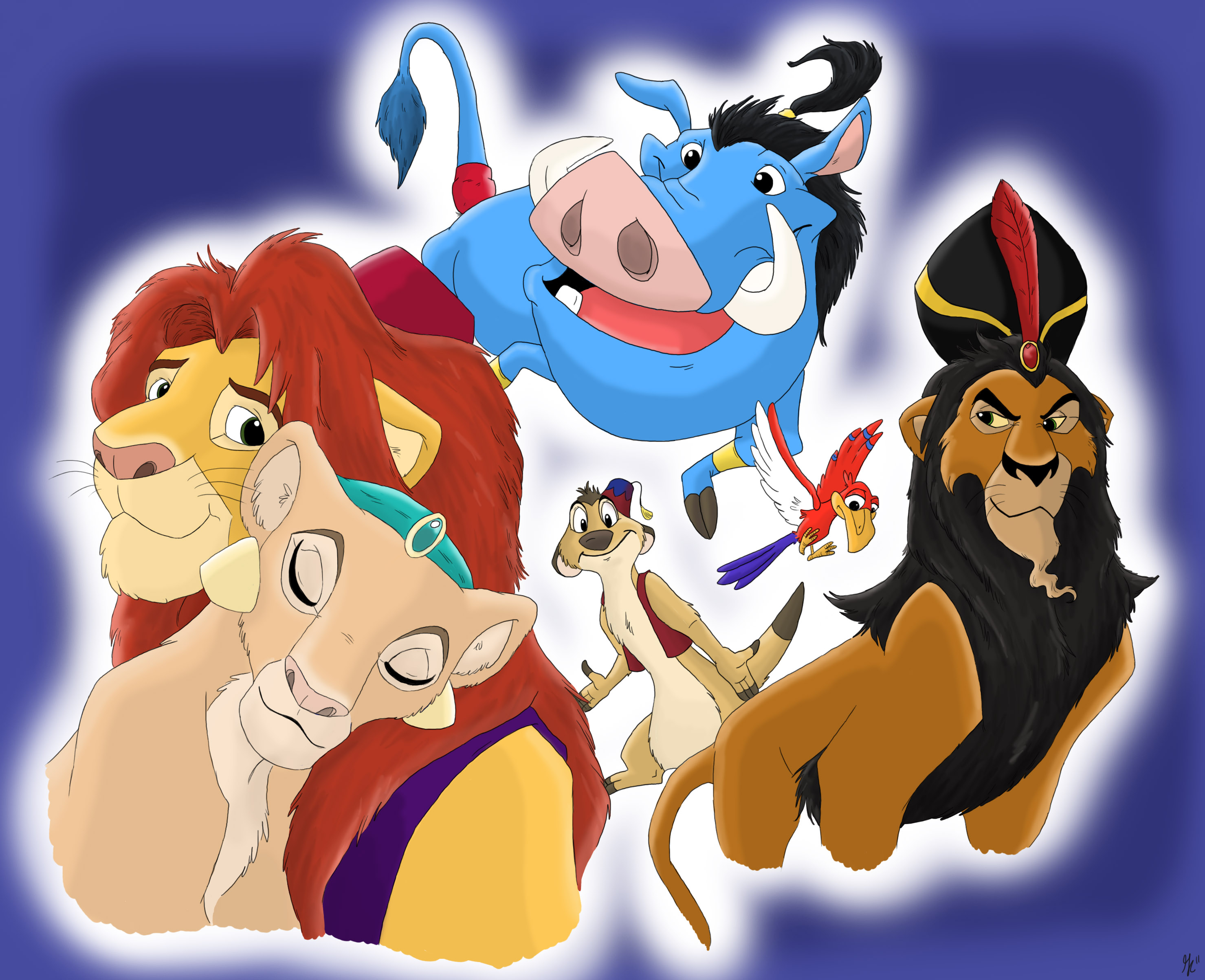 The Lion King Clipart Grown Up Simba - Lion King Nala Halloween , HD Wallpaper & Backgrounds