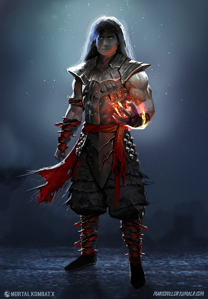 Mortal Kombat Liu Kang, Mortal Kombat X, Concept Art, - Mortal Kombat Liu Kang , HD Wallpaper & Backgrounds