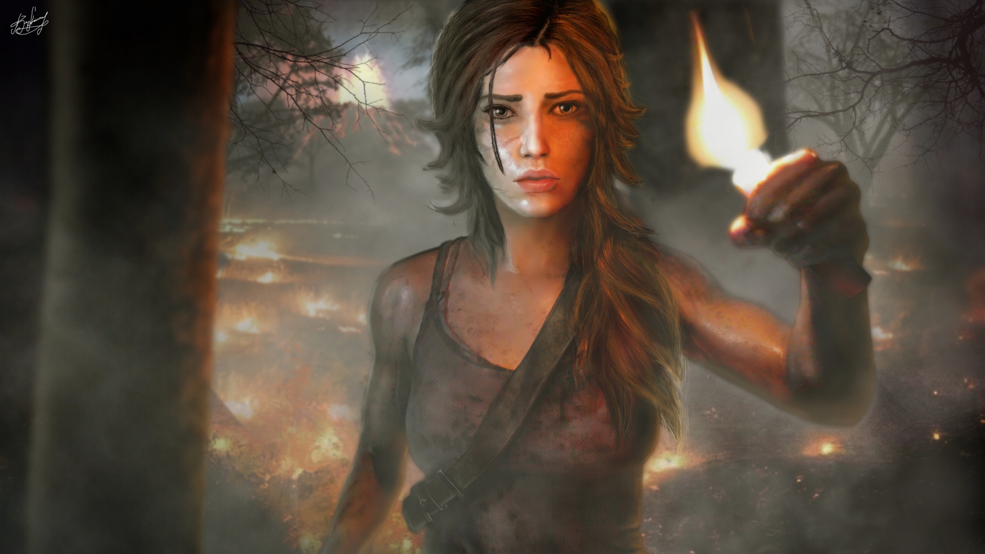 Iphone X Tomb Raider , HD Wallpaper & Backgrounds
