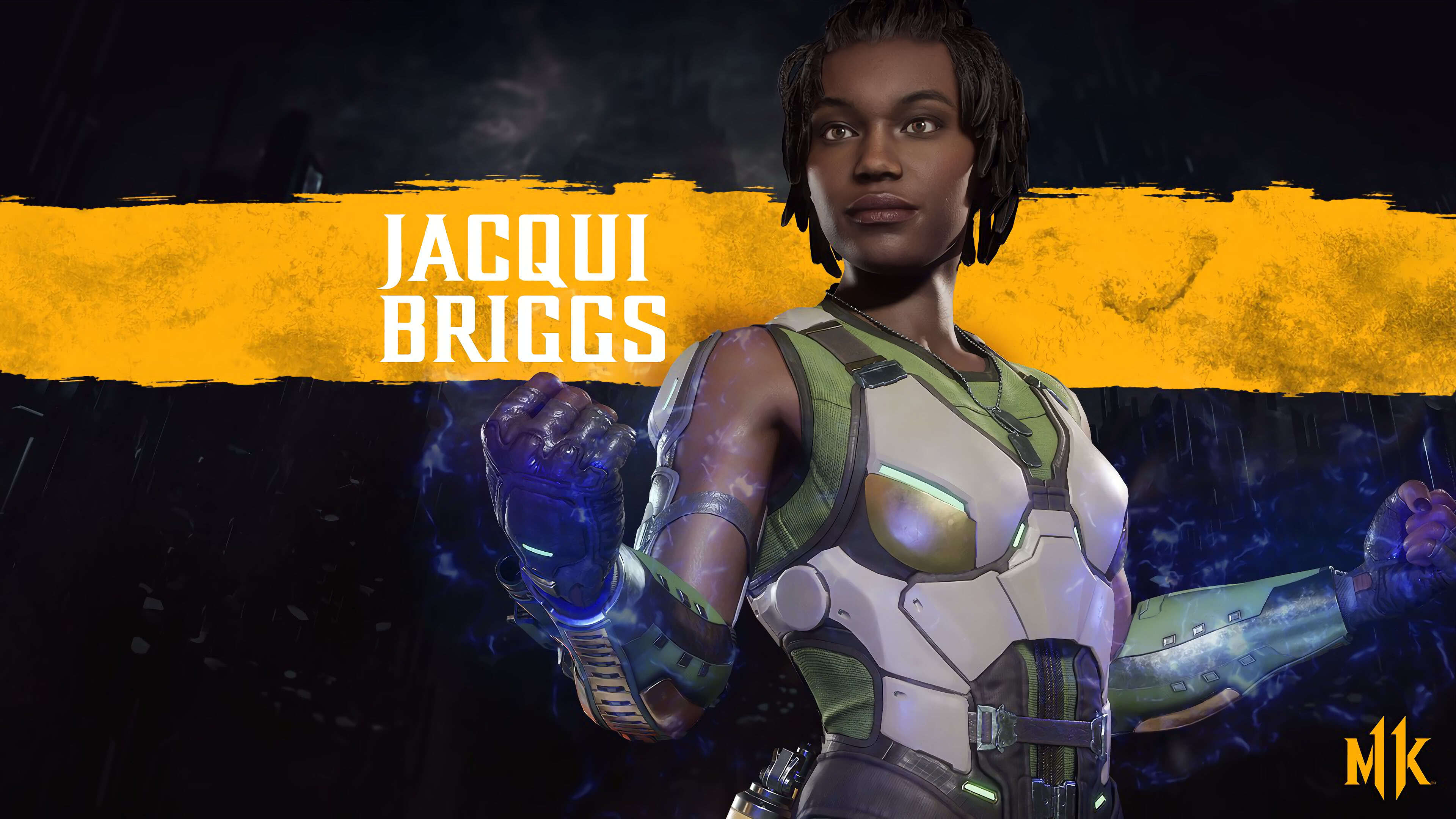 17 - - Mortal Kombat 11 Jacqui Briggs , HD Wallpaper & Backgrounds