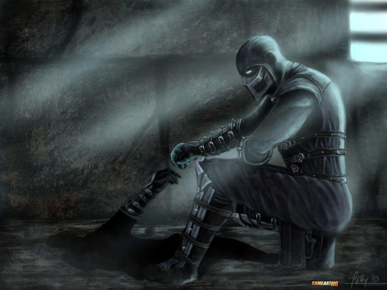 Mortal Kombat Art Tribute - Noob Saibot , HD Wallpaper & Backgrounds