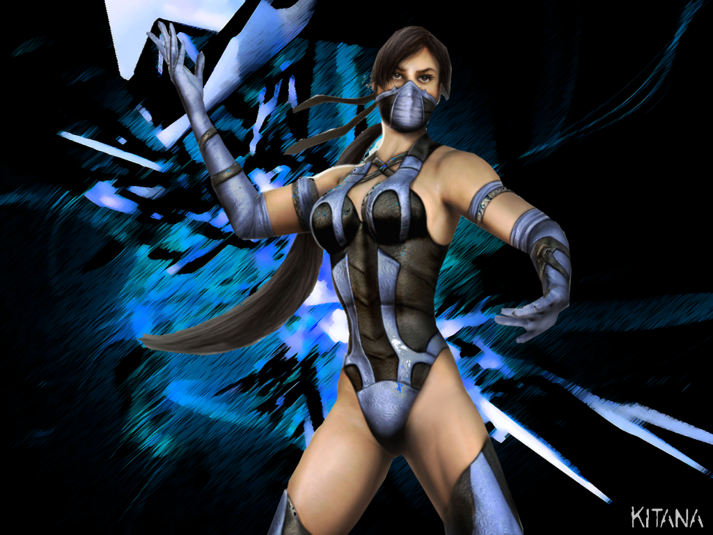 I Will Make Another One With A Better Cut-out Job On - Mortal Kombat Kitana , HD Wallpaper & Backgrounds