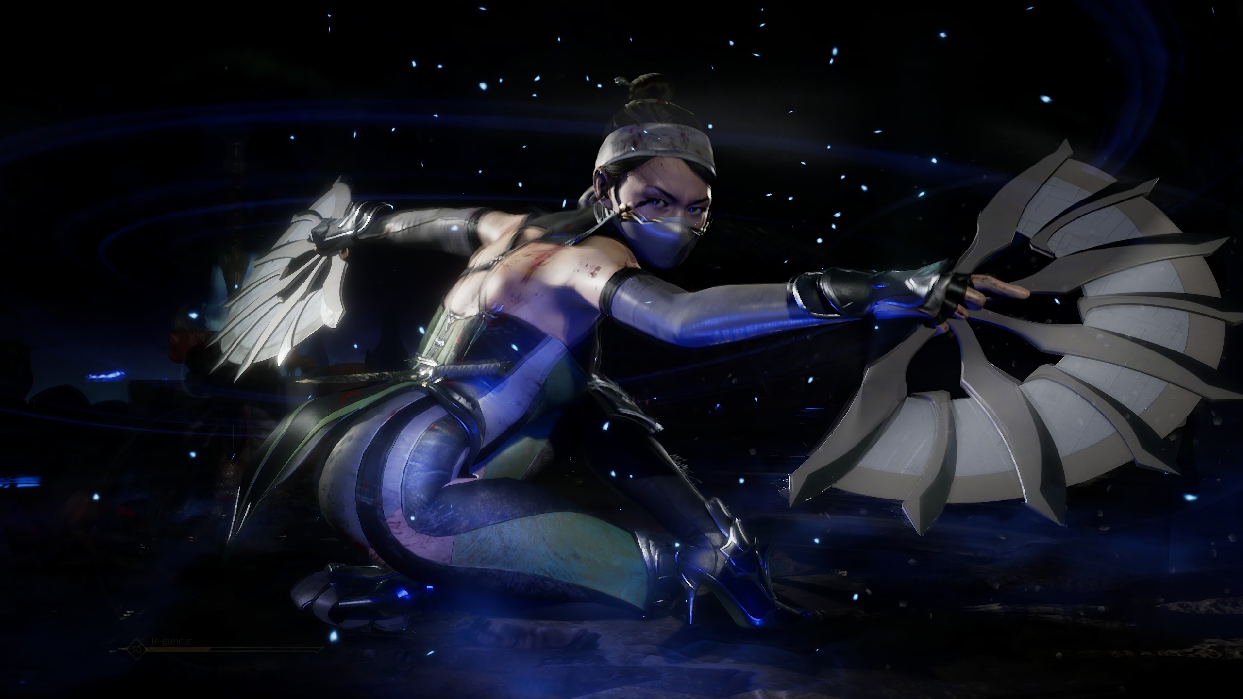 Quad Hd - Mortal Kombat 11 Kitana Art , HD Wallpaper & Backgrounds