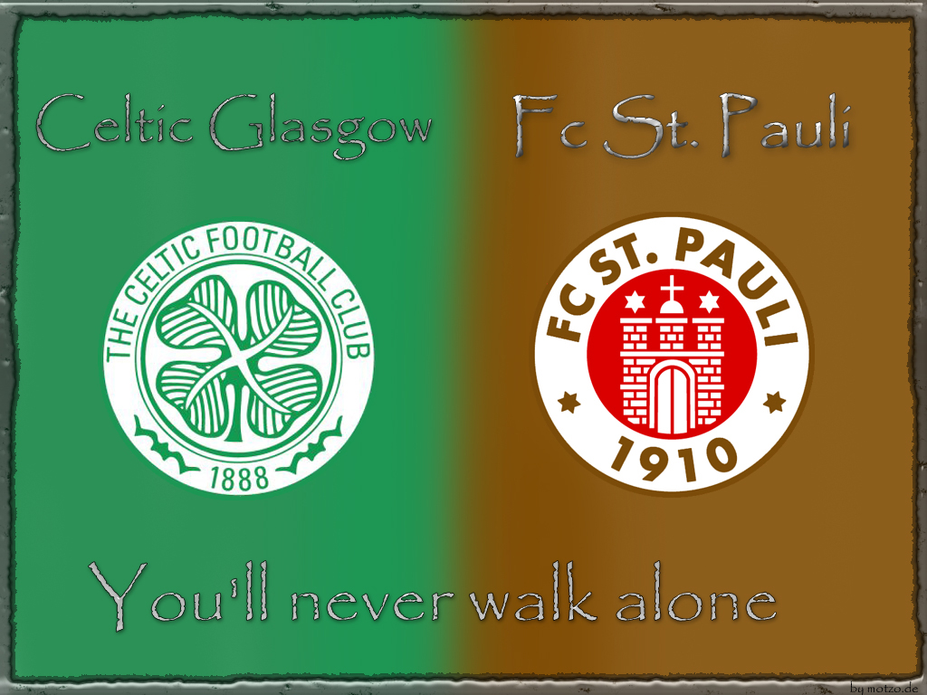 Celtic/st Pauli - Fc St Pauli Celtic Glasgow , HD Wallpaper & Backgrounds