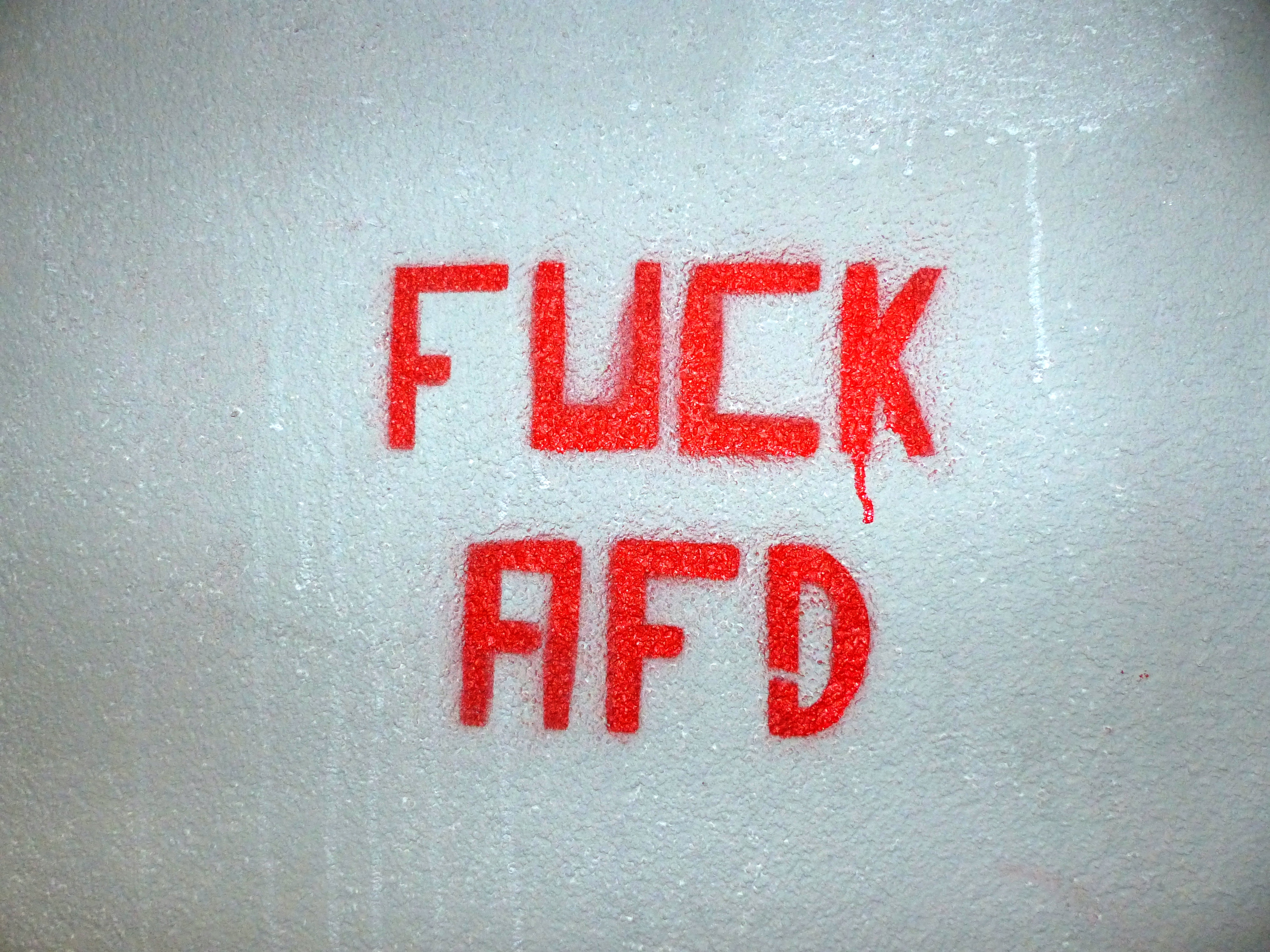 Fuck Afd - Fuck Afd Graffiti , HD Wallpaper & Backgrounds
