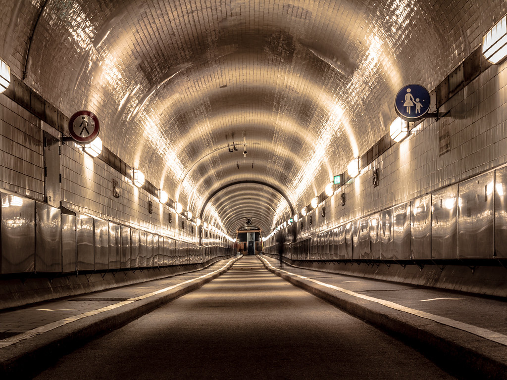 Pauli Elbe Tunnel - Tunnel , HD Wallpaper & Backgrounds