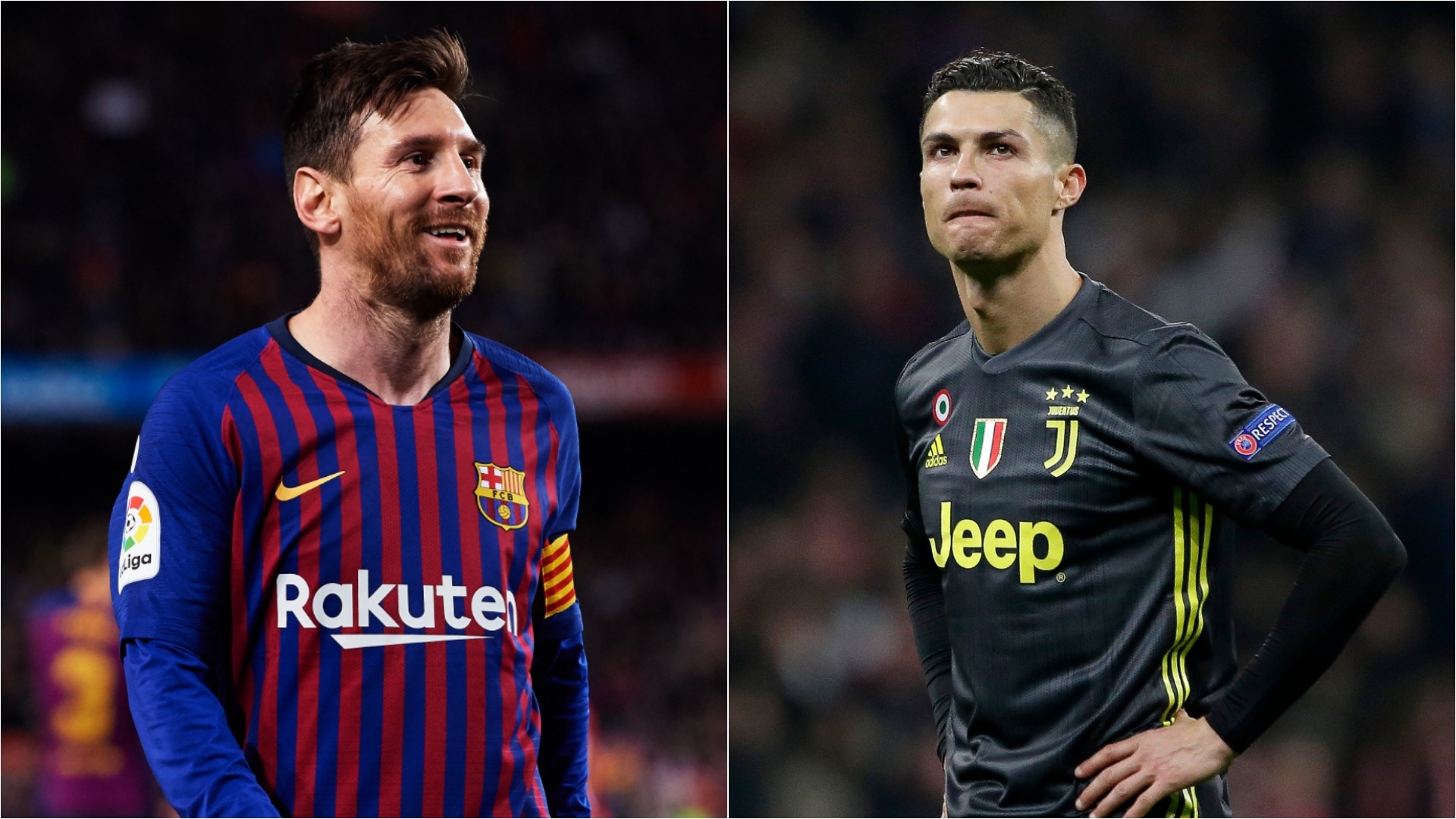 -a A - Messi And Ronaldo 2019 , HD Wallpaper & Backgrounds