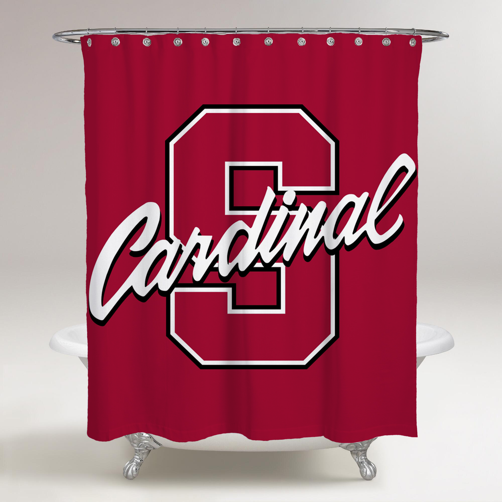 Home / Shower Curtains / Stanford Cardinal Logo Wallpaper - Stanford Cardinal , HD Wallpaper & Backgrounds