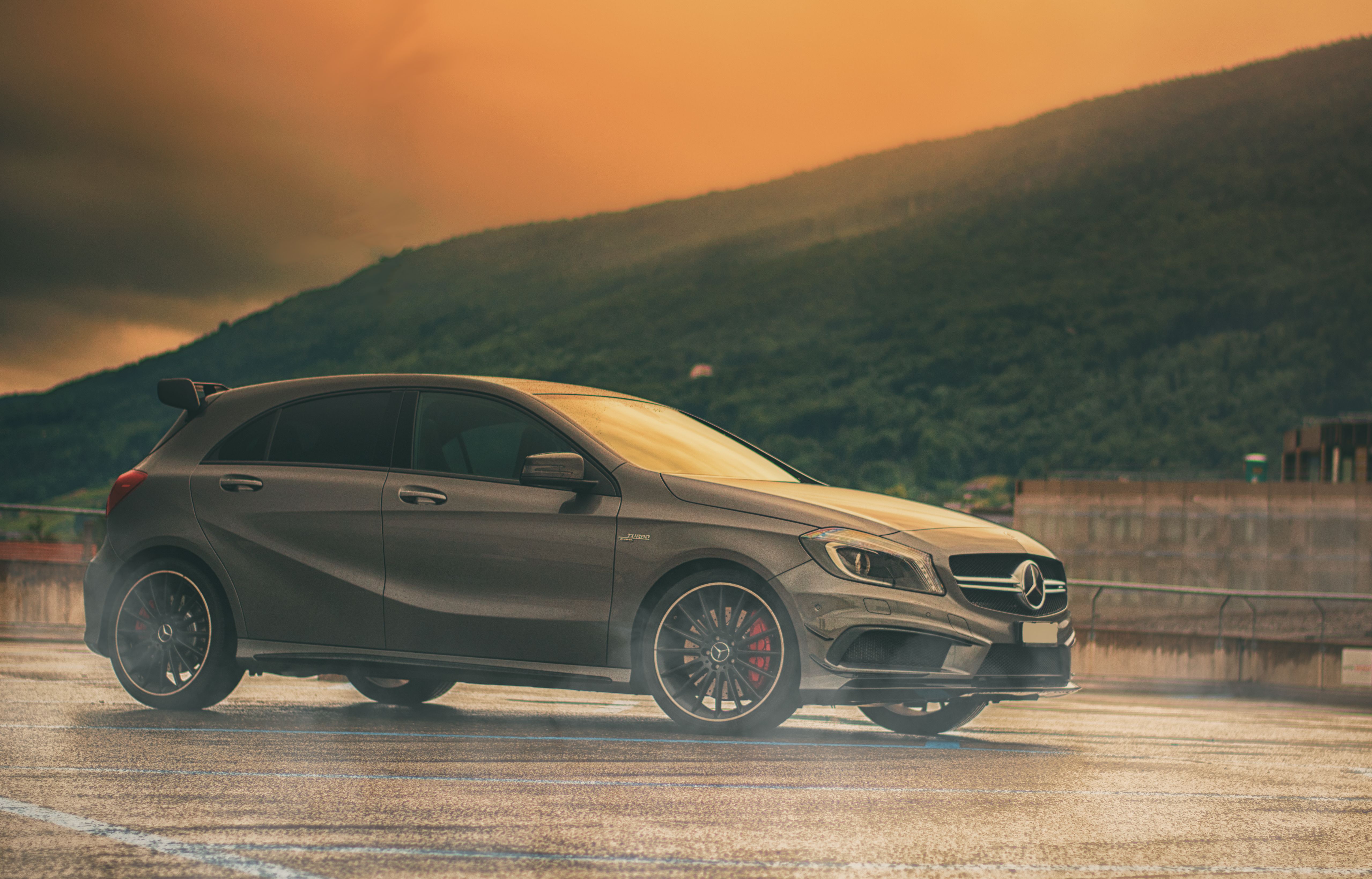 Mercedes-benz Amg A45 4k Ultra Hd Wallpaper - Amg A45 Wallpaper Hd , HD Wallpaper & Backgrounds