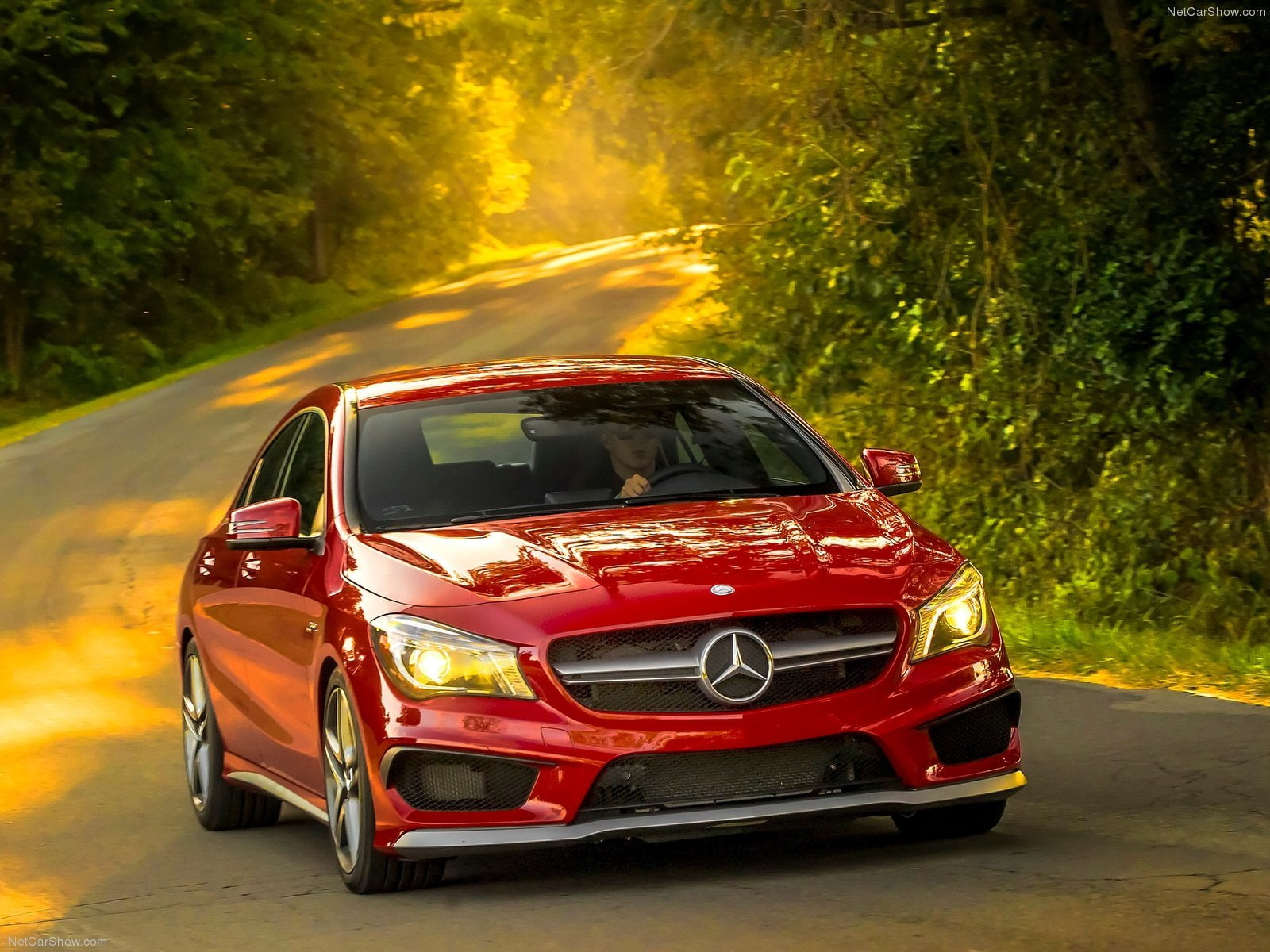 1600x1200, 2014, Amg, Mercedes Benz Cla45, Wallpaper - Mercedes Cla Amg 2014 Red , HD Wallpaper & Backgrounds