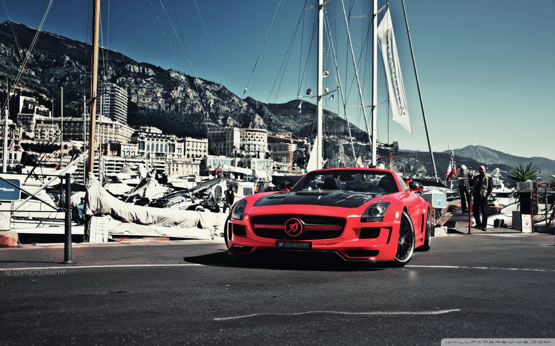 Wide - Mercedes Benz Sls Amg Background , HD Wallpaper & Backgrounds