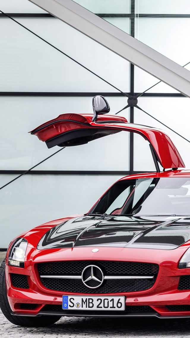 Mercedes Benz Sls Amg Red - 2015 Mercedes Benz Sls , HD Wallpaper & Backgrounds