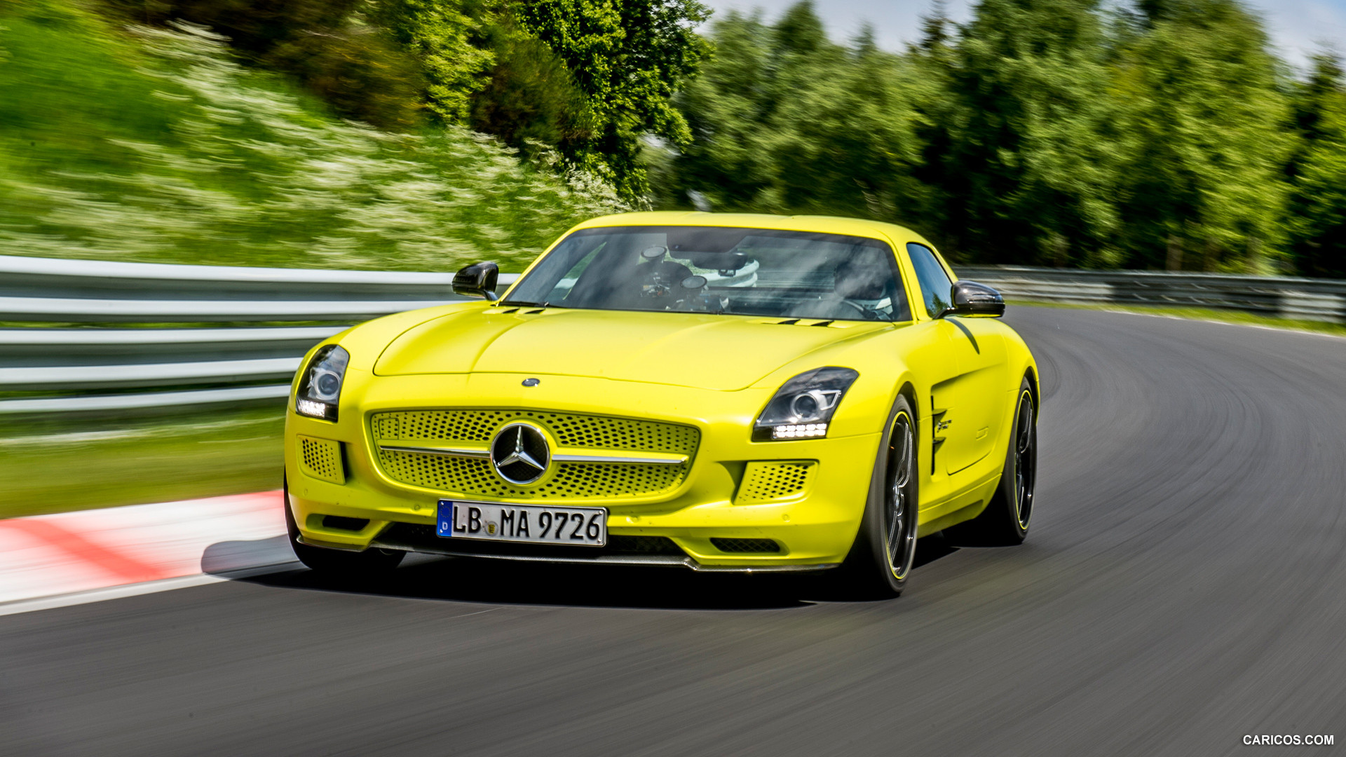 Sls Amg Electric Wallpaper 2 - Mercedes Benz Sls Amg Electric Drive , HD Wallpaper & Backgrounds