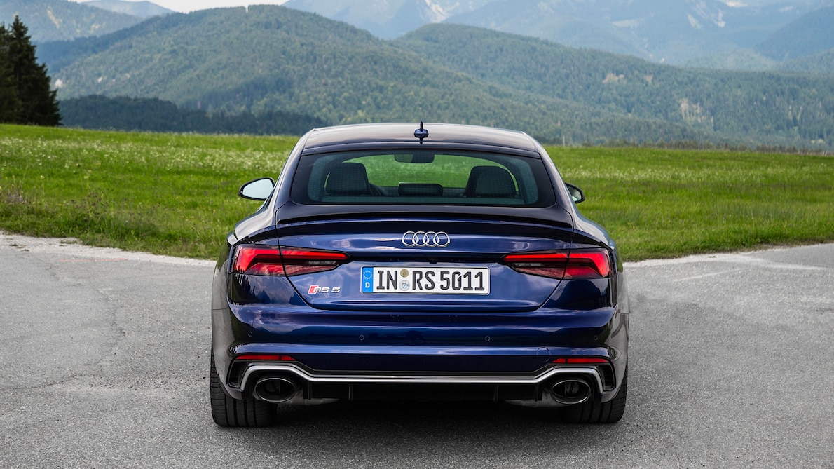 2019 Audi Rs5 Sportback Rear Wallpaper - Audi Rs5 2019 , HD Wallpaper & Backgrounds