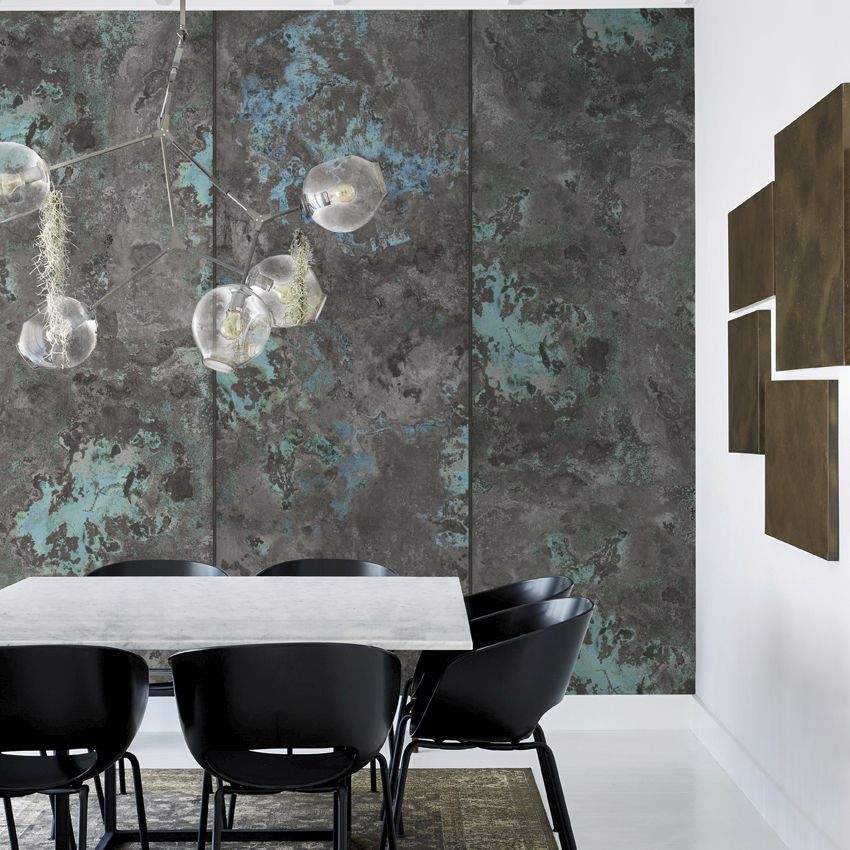 Contemporary Wallpaper / Nonwoven Fabric / Abstract - Contemporary Metallic , HD Wallpaper & Backgrounds