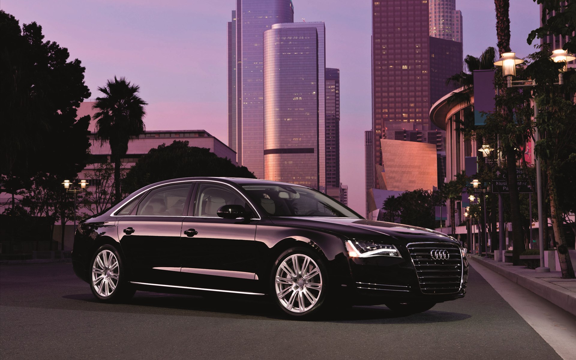 Audi A8 L Wallpapers Hd - Audi A8 , HD Wallpaper & Backgrounds