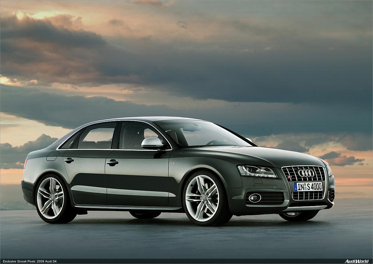 Pic New Posts Wallpaper Audi A4 B8 - Audi A4 S4 2009 , HD Wallpaper & Backgrounds