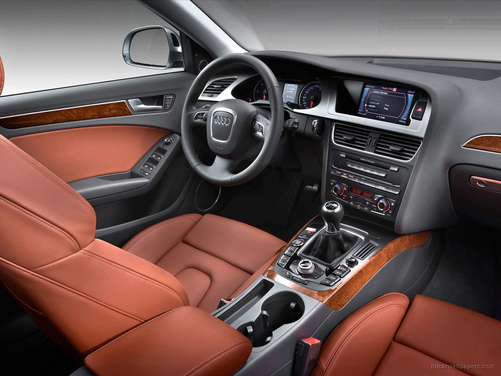 Audi A4 Avant Interior - Audi A4 3.0 Tdi Quattro 2008 , HD Wallpaper & Backgrounds