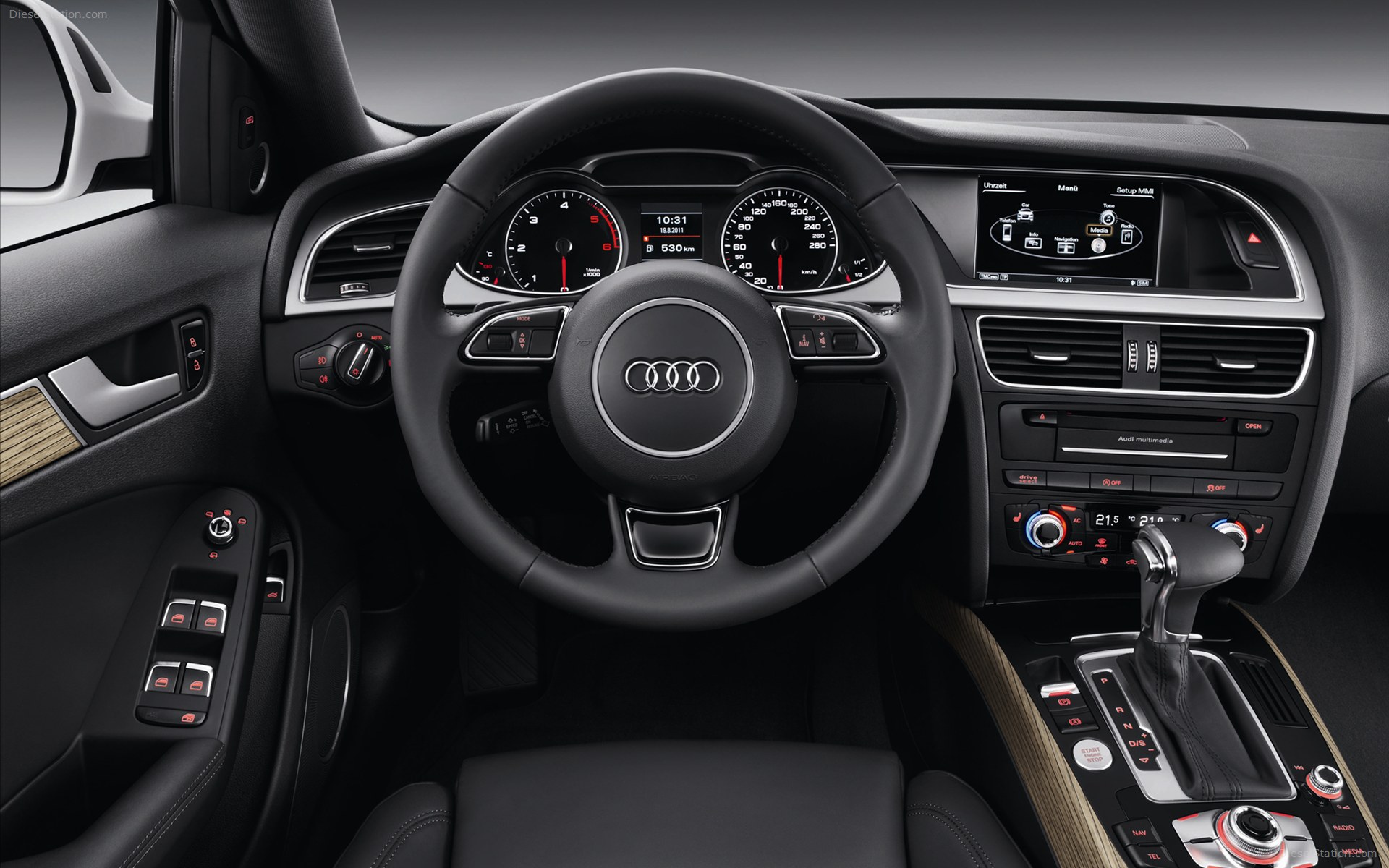 A4 Wallpaper - 2014 Audi Allroad Interior , HD Wallpaper & Backgrounds
