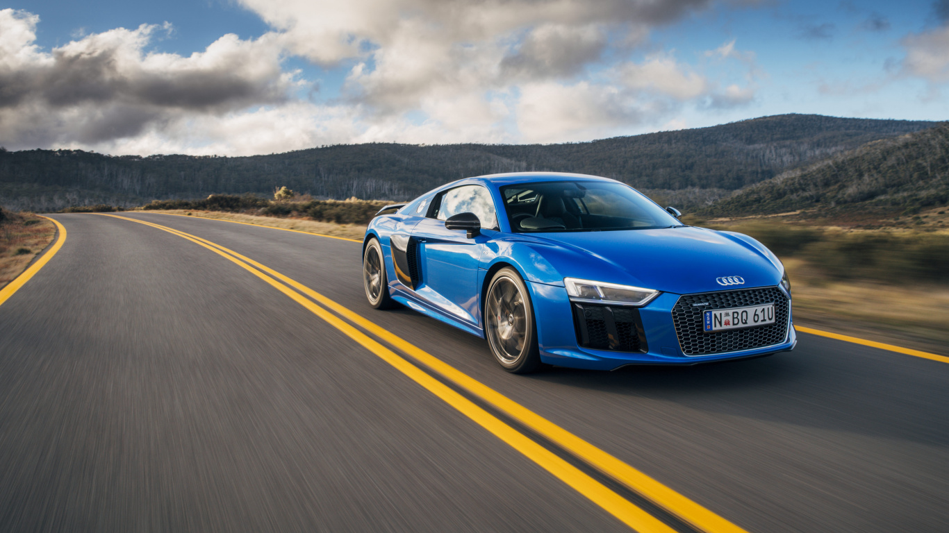Performance Car, Blue, Sportscar, Audi R8, Car Wallpaper - Car Wallpapers Hd 4k , HD Wallpaper & Backgrounds