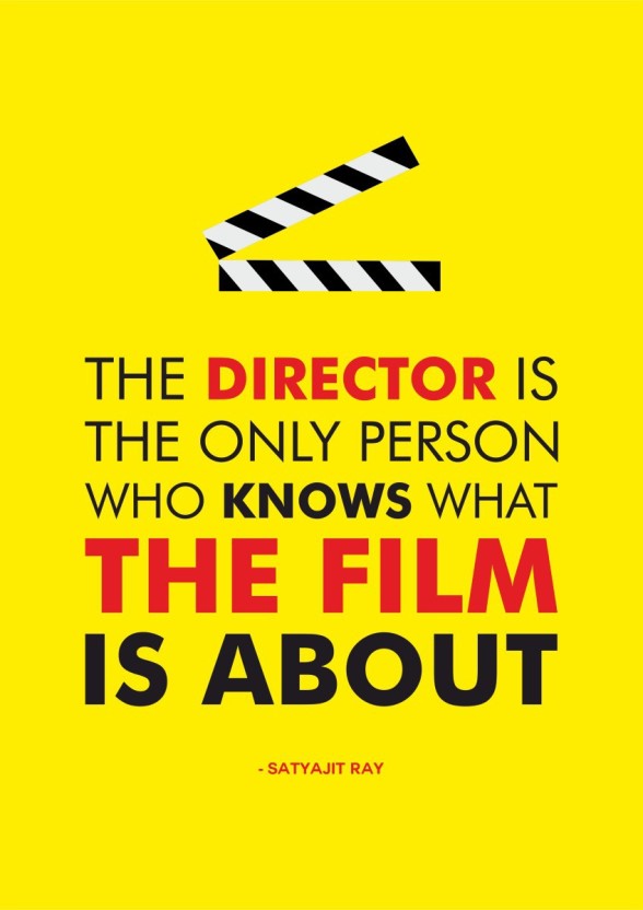 Director Knows Poster A4 Size With Frame Paper Print - Reception Sign , HD Wallpaper & Backgrounds